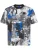 KARL LAGERFELD JEANS Shirt  blauw / grijs / zwart / wit