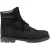 Timberland Zwarte Leren Veterschoenen