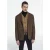 The Kooples Veste Seule Motif Pied De Poule Black Brown