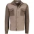 Overshirt Thomas Maine bruin wol
