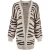 FOS Amsterdam Fos vest lua zebra bruin