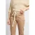CS the Label bootcut regular waist cropped broek taupe