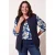 Miss Etam Plus teddy gilet – donkerblauw