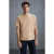 T-shirt met ronde hals en ribstructuur