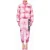 Moschino Painting Nylon Down Jacket Pink