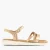 Graceland sandalen goud