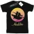 Li-cense Disney heren aladdin vliegende zonsondergang t-shirt