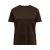 ONLY CARMAKOMA Plus Size rechtvallend T-shirt – donkerbruin
