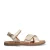 Braqeez Celsey Call leren sandalen goud