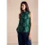 Street One Dames Zomerblouse met print in Groen