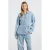 America Today denim blouse met ceintuur – light blue