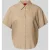 HUGO loose fit blouses met korte mouwen van mix van linnen en viscose model ‘ENCANTADA’