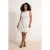 Trendyol Curve Dames Wit Stippen Kort / Mini Mouwloos Casual A-lijn Grote maten Jurk