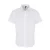 Premier Heren Poplin Stretch Overhemd met Korte Mouwen (Wit)