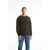 Kings Of Indigo Hector Knit L/s Chocolate Brown