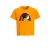 Orange Stars T-shirt met pailletten oranje