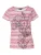 KOROSHI Shirt  rood / zwart / wit