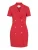 VILA Jurk  rood