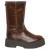 Steve Madden leren chunky laarzen – bruin