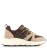 POSH By Poelman sneaker beige brown Imitatiesuède Dames