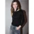Street One Studio Dames Basic shirt met lange mouwen in Zwart