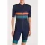 Paul Smith Womens Cycle Jersey S/s Gradient Stripe Very Dark Navy