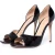 Gianvito Rossi Zwarte lakleren sandalen