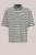 WE Fashion – Heren boxy fit polo met print – Boxy Fit – Donkergroen – Katoen –