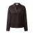s.Oliver Curve top Plus Size – donkerbruin