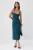 TRENDYOLMİLLA Dames Groen Effen Maxi Mouwloos Bodycon Jurken