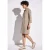 Street One Dames Jurk met overhemdkraag in Beige
