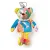 Wouf Sleutelhanger  blauw / geel / groen / pink / rood / wit