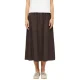 s.Oliver – female – Popeline rok met elastische tailleband en steekzakken