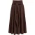 Hoge Taille A-Lijn Maxi Rok met Riem
