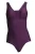 LASCANA Shaping-badpak ‘Dagmar’  aubergine