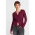 Slim Fit Geribbelde Blouse met Knopen aan de Voorkant