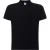 JHK Heren Pique Regular Poloshirt (Zwart)