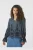 Neo Noir Blouse Amara Stripe Emb | Navy