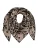 Zwillingsherz Sjaal  beige / zwart