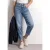 High Waist Barrel Leg jeans in Loose Fit