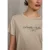 Shirt met folietekst