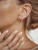 Hey Happiness Oorbellen ‘Essence’  zilver
