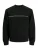 JACK & JONES Sweatshirt ‘JCOFUSION’  zwart / wit