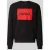 HUGO Sweatshirt met labelprint, model ‘Duragol’