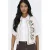 ONLY gebloemde gilet ecru