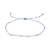 Luxenter Armband van wit parelmoer met 18-karaats geelgouden afwerking – Gonli
