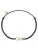 Glanzstücke München Armband  goudgeel / zwart