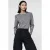 Shoeby gestreepte top – grijs