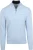 McGregor Half-Zip Trui Cotton Cashmere Powder Blauw