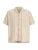 JACK & JONES Overhemd ‘JJEBRADLEY’  crème / bruin / wit